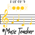 Music Teacher Shirt, Music Lover Shirt, Music Teacher Gift, Teacher Gift, Back To School Shirt, Music Shirt, Teacher Appreciation Shirt	
