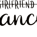Girlfriend Fiance Shirt, Boyfriend Shirt, Matching Shirt, Not Girlfriend Shirt, Engagement Shirt, Engagement Announcement Shirt, Engaged Tee