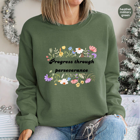 Floral Garden Party DTF Transfer Iron-On for Cute Matching Shirts, Ready to Press Fun Spring T-Shirt Apparel Design
