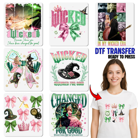 Magical Fantasy DTF Transfer | Cute Witch Hat & Tiara | Friendship Theme Ready To Press DTF for Women T-Shirt Apparel