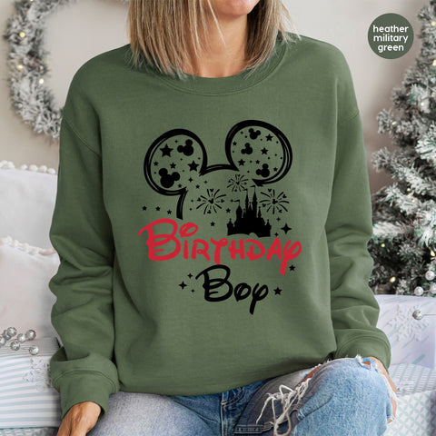 Playful Birthday Celebration DTF Transfer - Funny & Bold Iron-On for Group Party T-Shirts or Hoodies