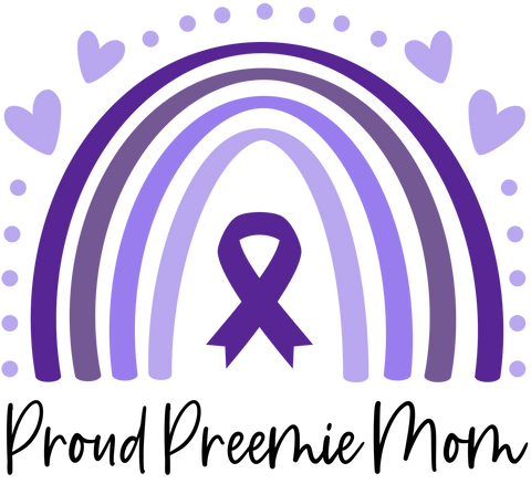 Preemie Mom Shirt, Prematurity Awareness T Shirt, Nicu Nurse T-Shirt, Purple Ribbon Month Tees, New Mom Gift, Prematurity Support T Shirt