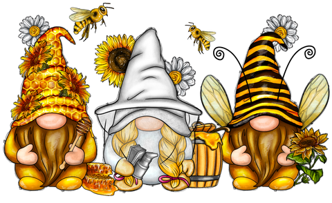 
Cute Gnome Shirt, Sunflower Graphic Tees, Floral Gnome Tee, Bee Shirt for Women, Summer Clothes, Motivational Toddler TShirt, Gift for Kids