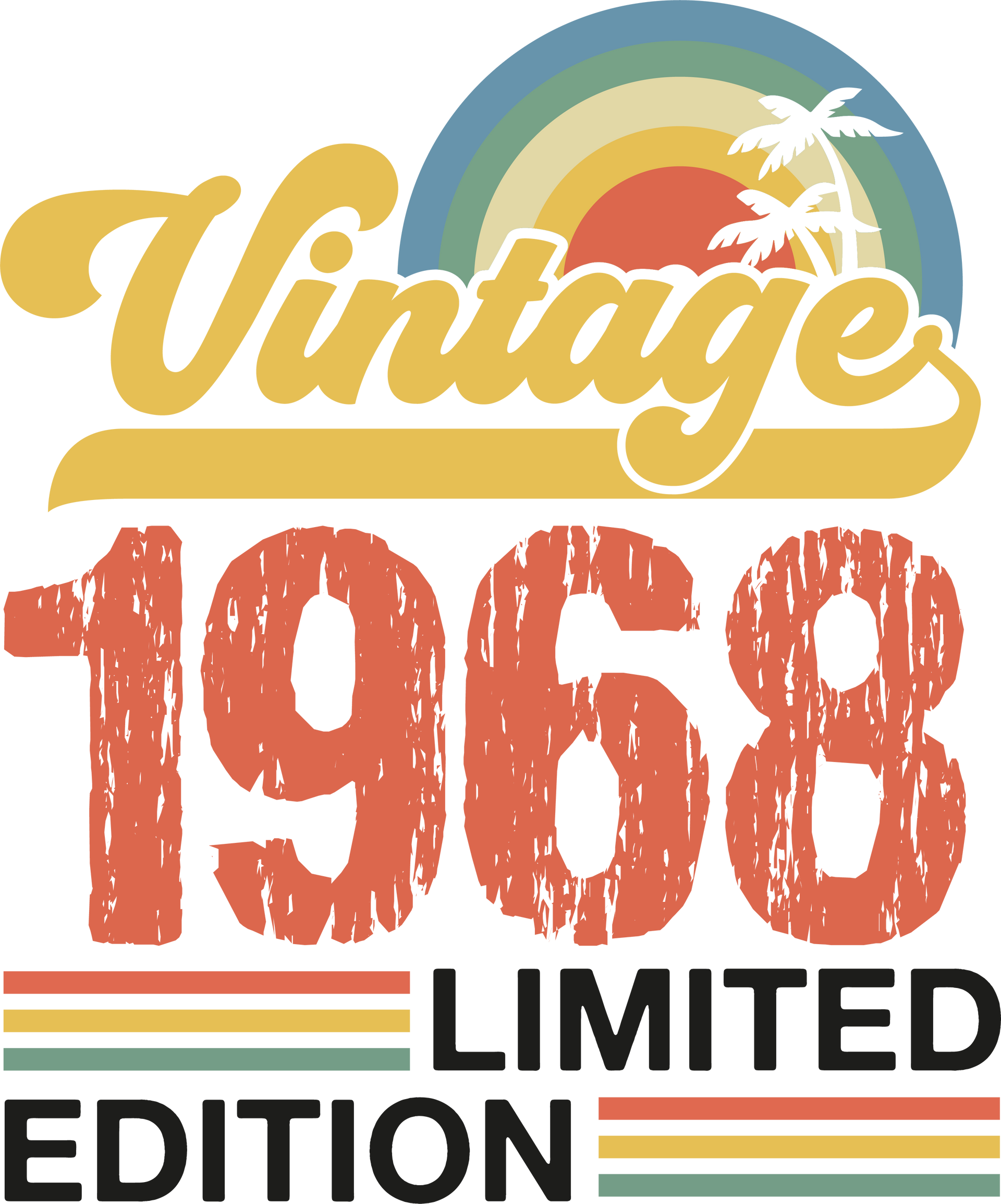 Vintage 1968 Shirts, 1968 T-Shirt, 55th Birthday Gift, 55th Birthday Gift, Moms Birthday Gifts, Vintage T-Shirt, Retro Tee	