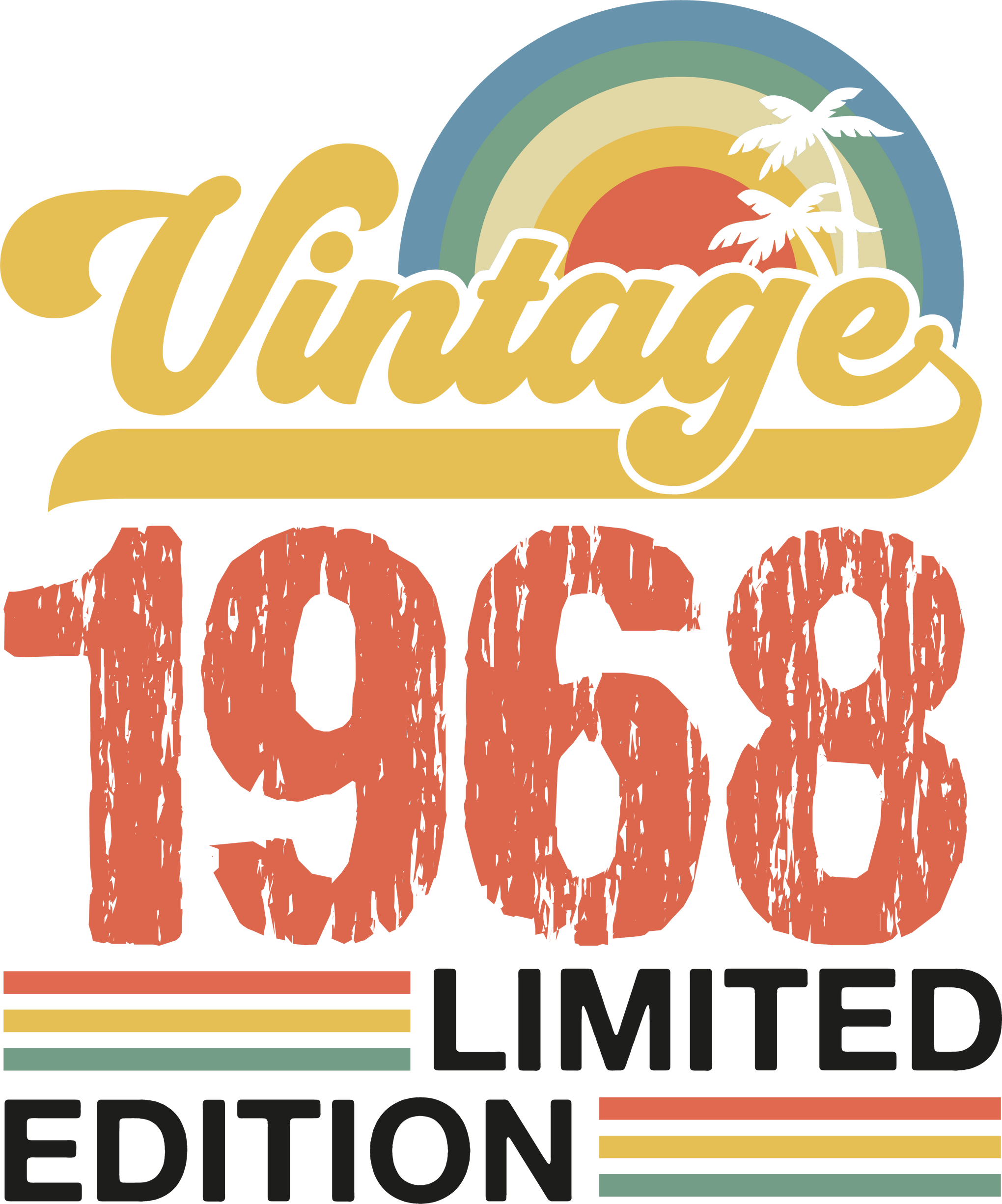 Vintage 1968 Shirts, 1968 T-Shirt, 55th Birthday Gift, 55th Birthday Gift, Moms Birthday Gifts, Vintage T-Shirt, Retro Tee	