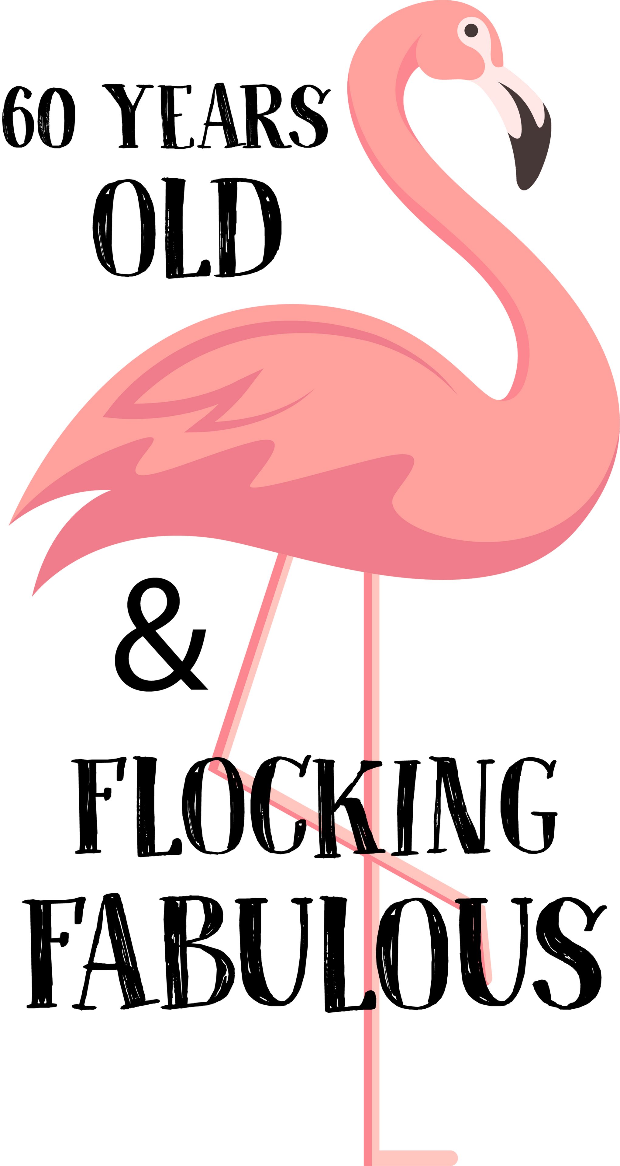 Flocking Fabulous Shirt,60 Years Old T-Shirt,Pink Flamingo T Shirt,60th Birtday Shirt,Flamingo Gift,Flocking Flamingo Shirt,Flamingo Lover