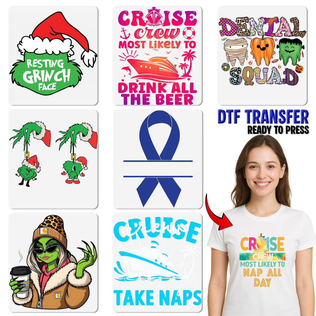 Cute Halloween Pumpkin Baseball DTF Transfer Ready To Press Iron-On for Funny Sports Enthusiast Shirt