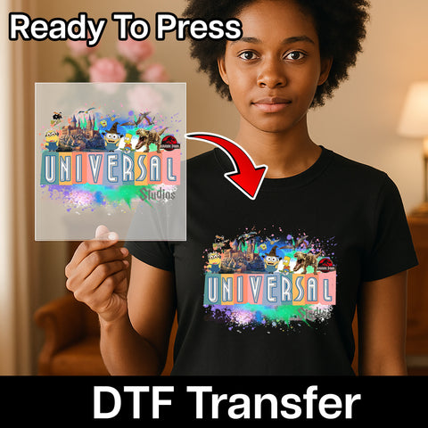 Funny Retro Iron-On Thanksgiving Gobble DTF Transfer for Shirts & Hoodies | Cute Turkey Ready To Press for Adults & Kids Apparel