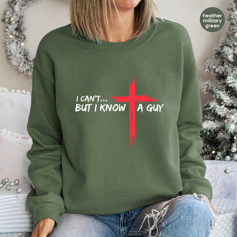 Christian Humor Iron-On DTF Transfer for Faith-Based Apparel - Cute Ready To Press Design for Church Groups & Youth Retreats