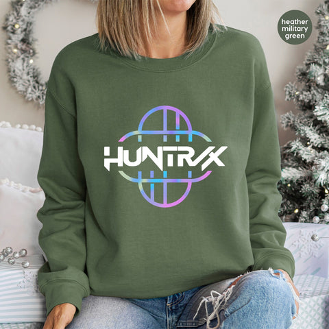 Modern Futuristic Gamer Logo DTF Transfer for Tech Enthusiast T-shirts & Apparel - Holographic Cyber Design