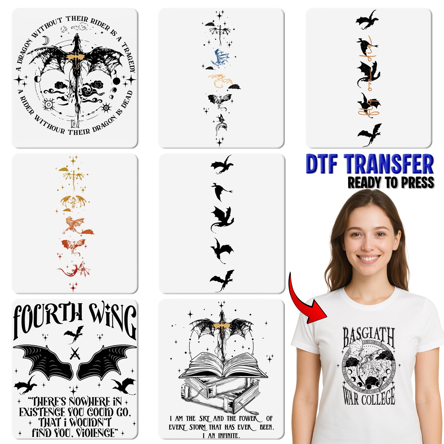 Funny Halloween Humor DTF Transfer Mega Pint Ghost Quote Retro Design for T-Shirt Apparel - Perfect for Young Adults & Party Lovers