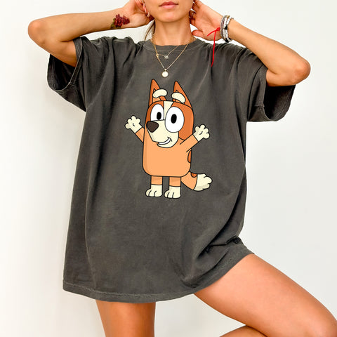 Cute Cartoon Animal DTF Transfer for Kids Family Fun T-shirt Ready To Press Iron-On Design