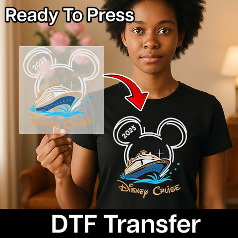Funny Halloween Iron-On DTF Transfer Cute Character Ready To Press T-Shirt Design for Parties & Gifts