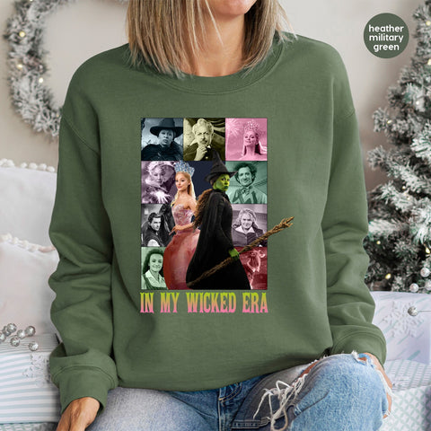Wicked Inspired Halloween DTF Transfer Ready To Press Iron-On for Musical Theater Fans Apparel & Group Costume Shirts