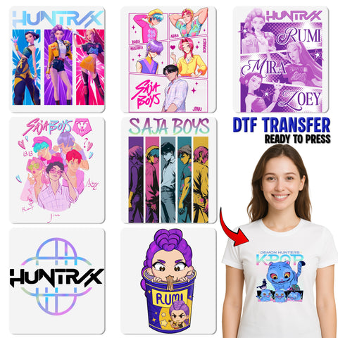 Cute Anime Chibi Noodle DTF Transfer | Funny Ramen Iron-On for Foodie & Anime Fans | Ready To Press Apparel Design