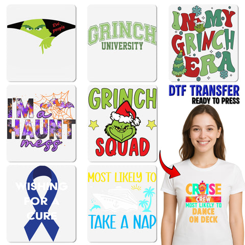 Retro Cruise Crew Fun DTF Transfer, Funny Vacation Iron-On, Ready To Press Tropical Beach Shirt for Group Travel Apparel
