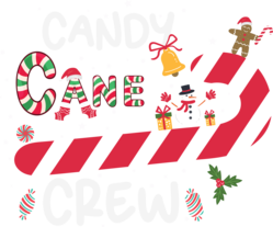 Christmas Candy Shirt, Candy Cane Crew T-Shirt, Christmas Crew Tee, Family Christmas T Shirt, Fall Clothing, Gift Mother, Unique Gift