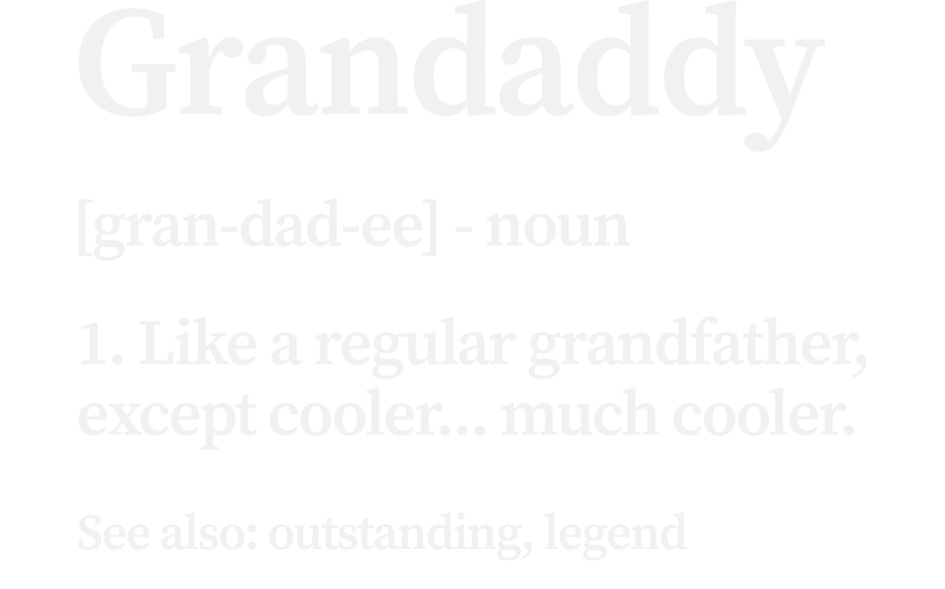 Grandaddy Definition Shirt, Grandaddy Shirt, Grandaddy Noun Sweatshirt, Fathers Day Gift, Grandfather Tee, Gift for Dad, Shirt for Fathers