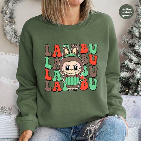 Cute Watermelon Character DTF Transfer, Halloween Party Shirt, Ready To Press Iron-On for Family Reunion, Group Celebration Apparel