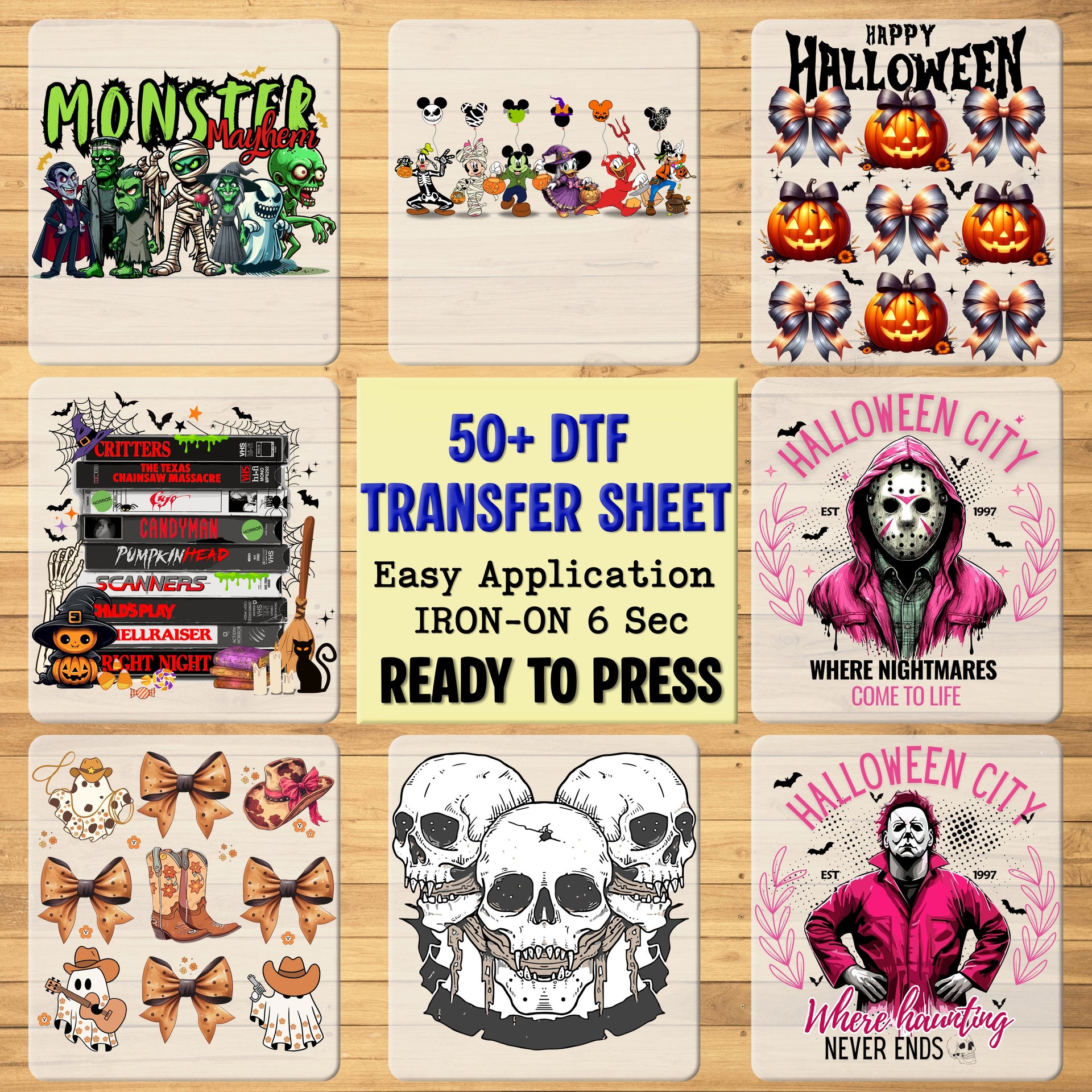 Spooky Skeleton Hand OK DTF Transfer Gothic Halloween Humor Edgy Apparel for Halloween Enthusiasts & Dark Humor Fans