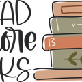 Read More Books Tee, Reading Lover Books Shirt, Librarian Shirts, Book Lover Gifts, Bookish Shirts, Book Nerd Gift, Reading Teacher Gift Tee