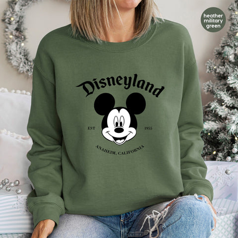 Retro Cartoon Face DTF Transfer for Classic Animation Fan Shirts & Family Outfits - Ready to Press Iron-On Nostalgic Apparel