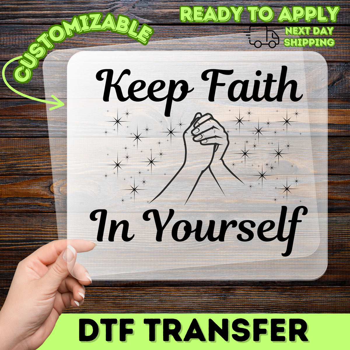 Togetherness & Unity Iron-On DTF Transfer, Cute Minimalist Design for Family Reunion Shirts, Ready to Press Apparel