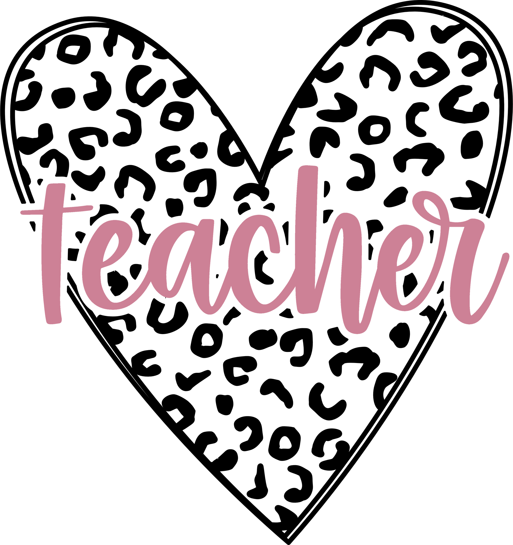 Cute Teacher VNeck Shirt, Elementary School Teacher Clothing, Cool Heart Graphic Tees, Birthday Gift For Teacher, Teacher Appreciation Week