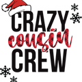 Crazy Cousin Crew Toddler Shirt, Christmas Cousin Crew Onesie®, Cousin Toddler Shirt, Baby Christmas Toddler Shirt, Cousin Crew Bodysuit