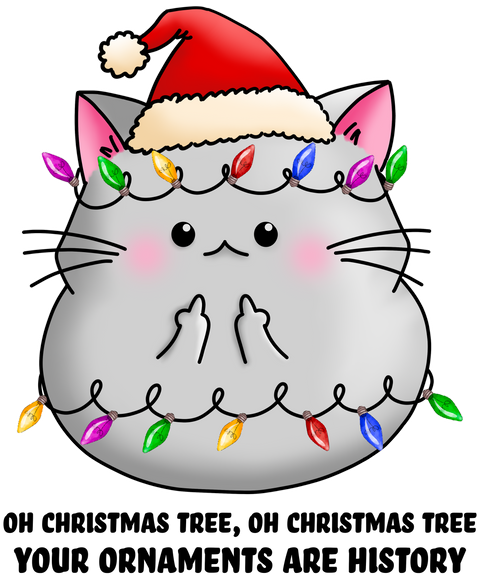 Christmas Sweatshirt, Funny Christmas Gift, Cat Mom Long Sleeve Shirt, Sarcastic Xmas TShirt, Holiday Hoodies and Sweaters, Cat Owner Hoodie