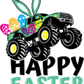 Happy Easter Shirt For Toddler , Easter Bunny T-Shirt, Gift For Kids, Truck Shirt, Toddler Boy Shirt, Big Brother Shirt, Kids Easter Tee