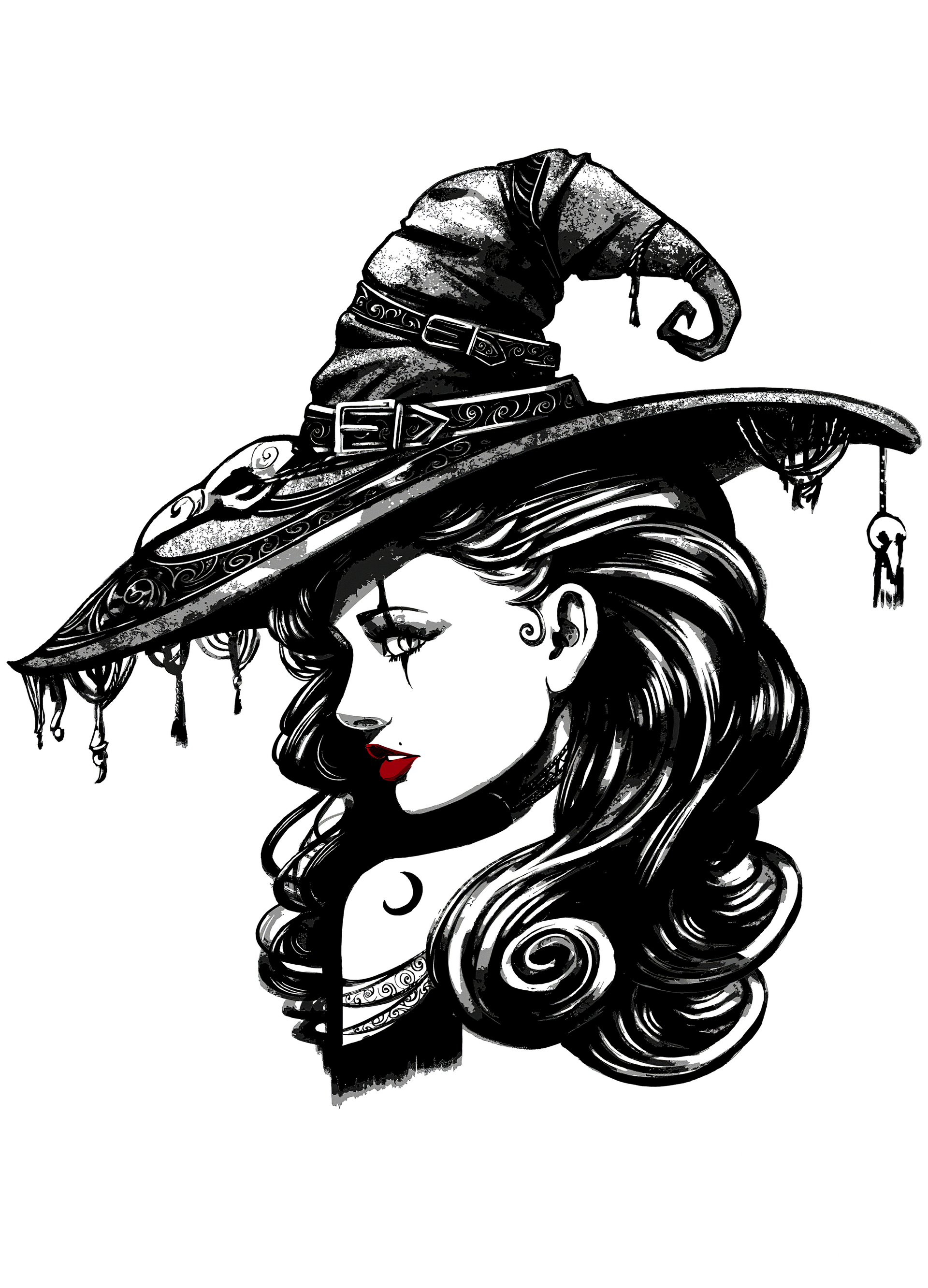 FastDeliveryTees Be A Witch Shirt, Halloween Shirts, Witchy Women T-Shirt, Goth Shirt, Fall Shirts-Heather Deep Teal_3XL