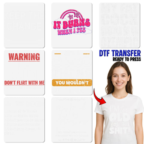 Iron-On Funny Political Humor DTF Transfer for Immigrant Rights Activist Apparel & Bold Statement Shirt