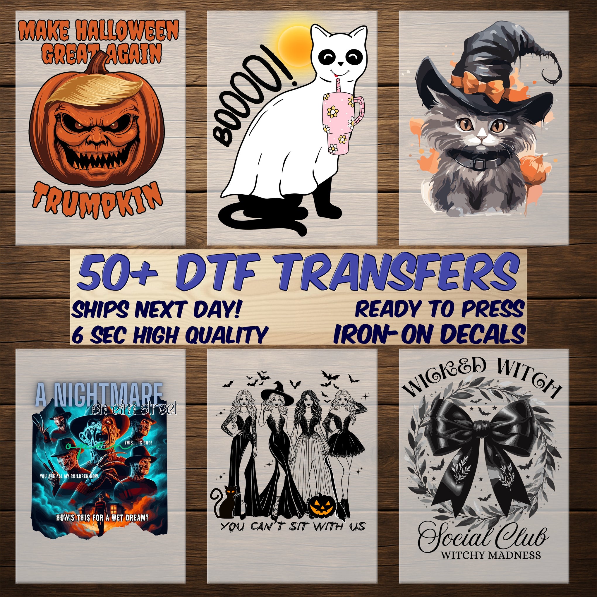Skeletal Hand Peace Sign Halloween DTF Transfer Ready to Press for Edgy Gothic Shirt or Sweatshirt Alternative Apparel