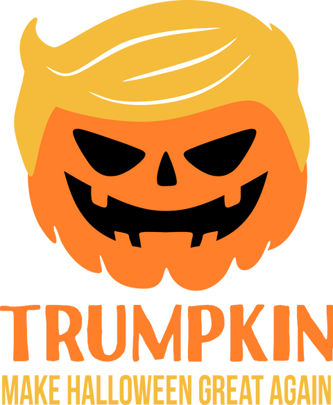 Funny Halloween Pumpkin Trump Political Sweatshirt, Halloween Party for Republican Long Sleeve, Trumpkin Make Halloween Great Again Hoodies	