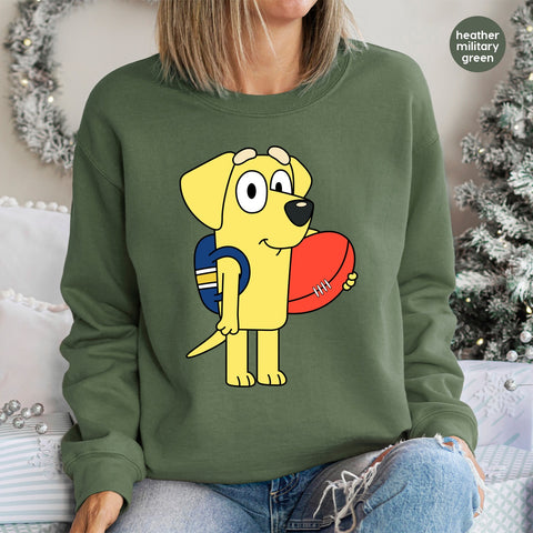 Cute Cartoon Dog School Sports DTF Transfer Ready To Press for Kids T-Shirt & Apparel