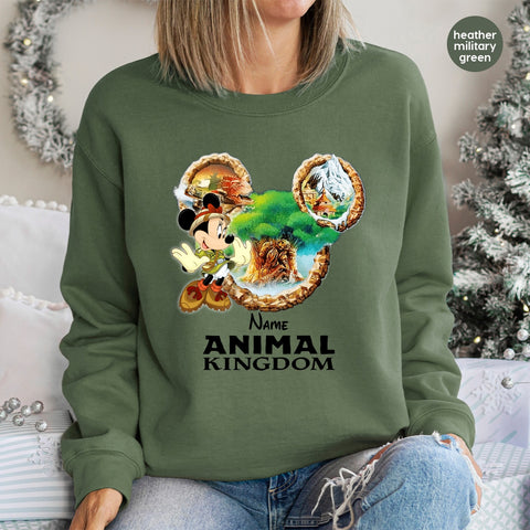 Safari Adventure Animal Kingdom DTF Transfer Ready To Press for Family Group t-shirts & Nature Expedition Apparel