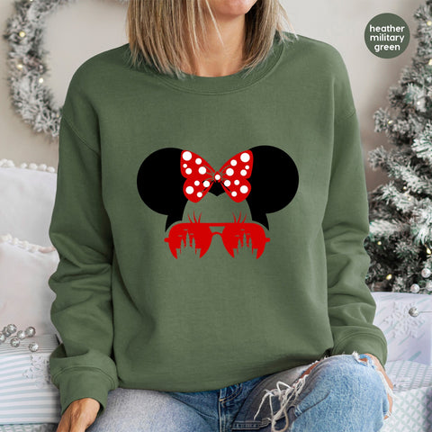 Cute Disney-Themed Tribute DTF Transfer, Ready to Press Iron-On for Family Disney Vacation Shirts, Retro Group Matching Tees