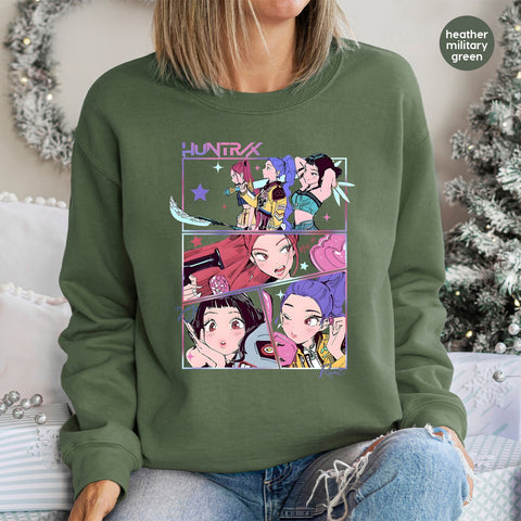 Anime Fantasy Adventure Retro DTF Transfer for Group Cosplay & Fans - Ready to Press Design for Shirts & Apparel