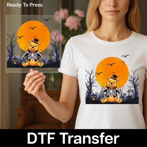 Adorable Cute & Funny Holiday DTF Transfer Iron-On T-shirt Gift for Friends & Family Ready To Press DTF Transfer Apparel