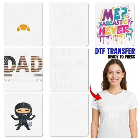 Funny Halloween Cowboy DTF Transfer, Ready to Press Blumpkins Humor Iron-On for Adult Party Shirts, Retro Comic T-shirt Design