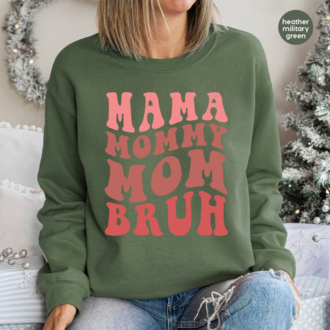 Funny Retro Motherhood Humor Iron-On DTF Transfer for T-shirt - Perfect Mother's Day Gift for Moms & Family - Ready to Press Design