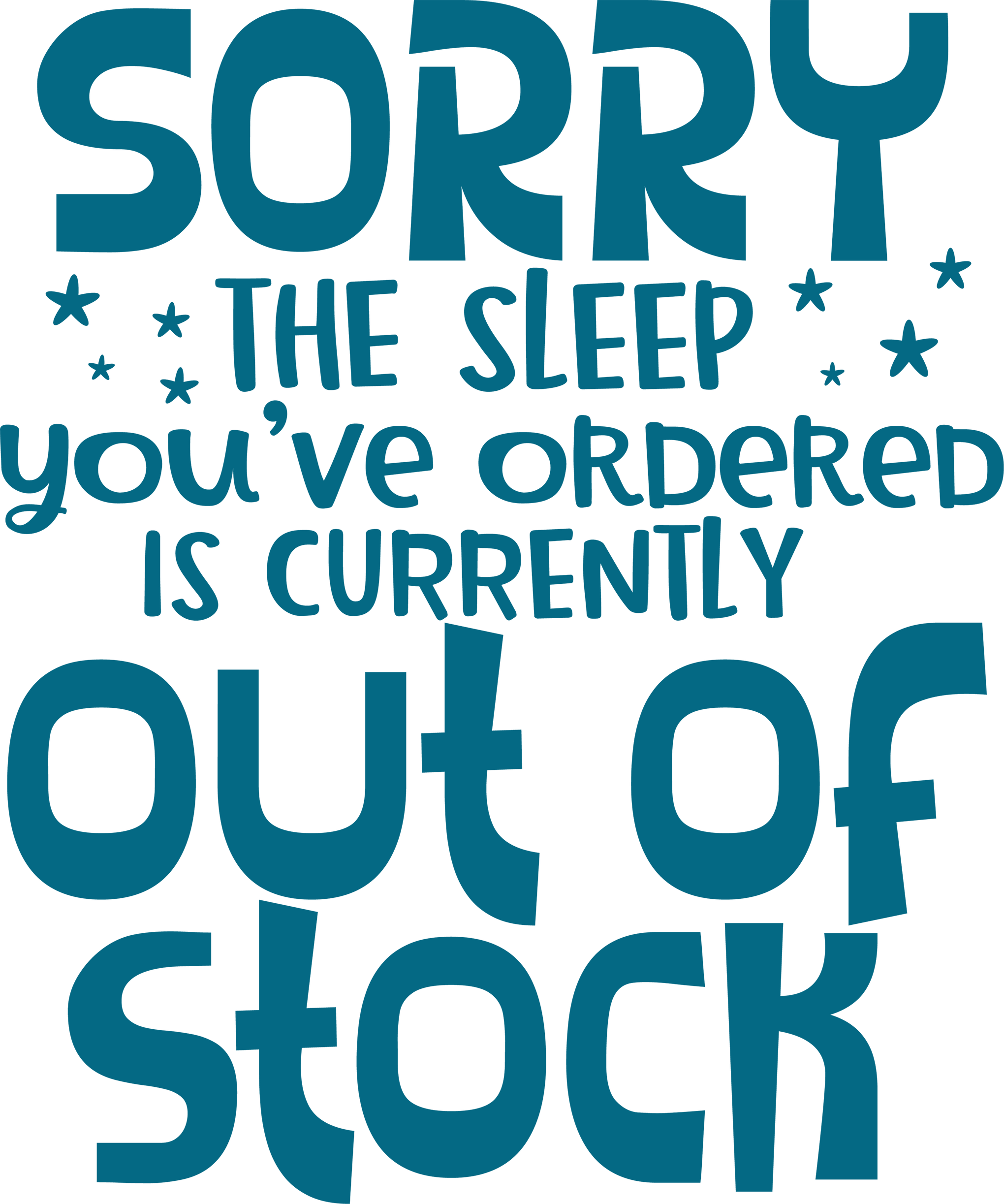 The Sleep You Have Ordered Out of Stock Baby Onesie Funny Infant One-piece Baby Bodysuits - White Baby Onesie 0-3 Months