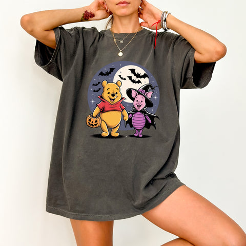Cute Halloween DTF Transfer Iron-On for Family & Kids Costume Apparel - Fun Characters Ready To Press Design