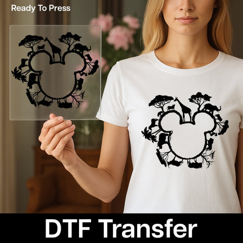 Cute Pizza Party Ready To Press DTF Transfer for Family & Friends Apparel - Funny Togetherness Theme Iron-On Design