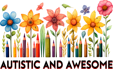 Floral Autism Shirt, Flower Garden Autism Pride Tee, Autistic Awesome Tee,  Autistic Mom Floral Shirt, Autism Teacher Tee, Sped Teacher Tee