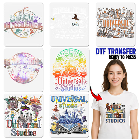 Cute & Funny Halloween Cat Ready to Press DTF Transfer for Women's T-Shirt or Sweatshirt, Perfect for Halloween Parties