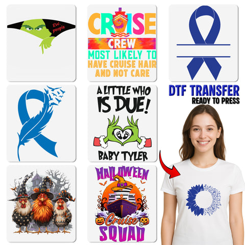 Supportive DTF Transfer Butterfly Community Apparel, Inspirational No One Fights Alone Iron-On Design for Cancer Awareness Shirts