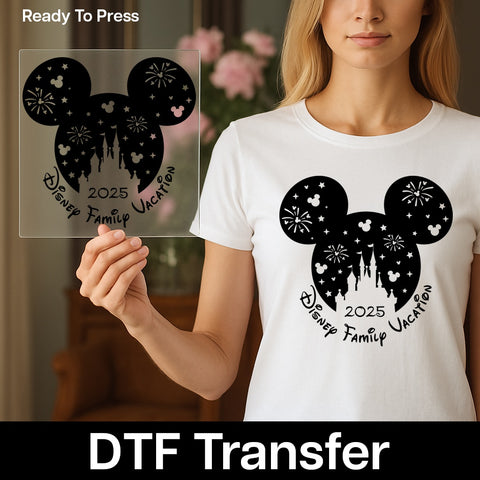 Funny Halloween 'Here for the Boos' Retro Witchy DTF Transfer Iron-On Ready to Press for Group Costume T-shirt Apparel