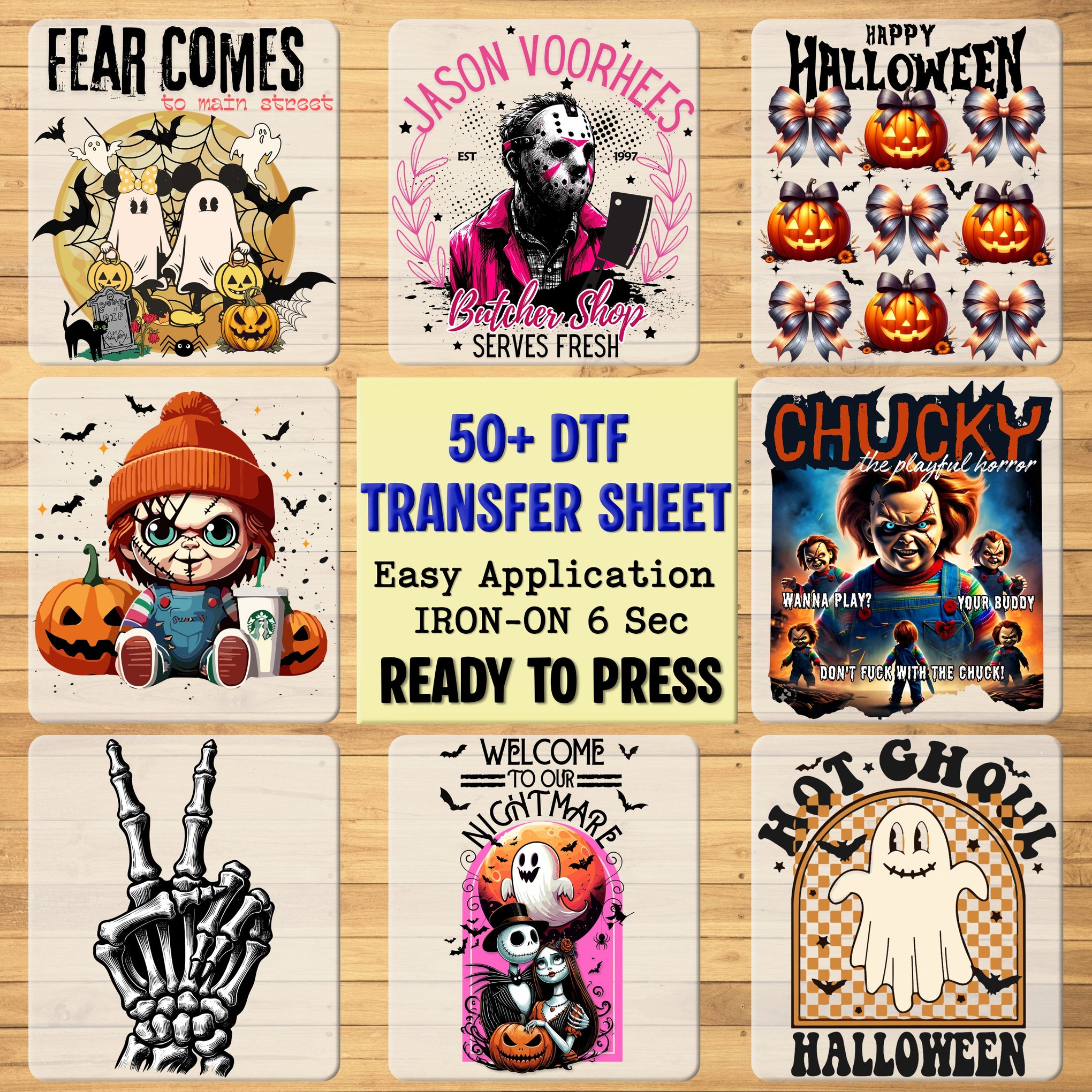 Cute Boujee Halloween DTF Transfer - I Put the BOO in Boujee - Ready To Press Funny Ghost & Pumpkin Iron-On for Fashionable Women Shirt